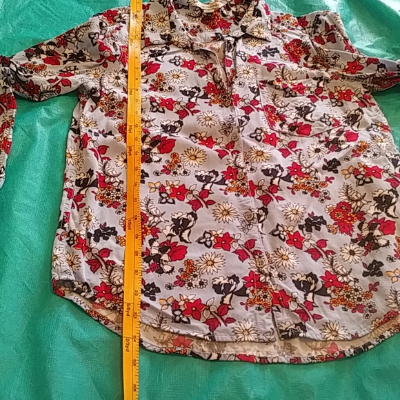 🌺 Calvin Klein Long Sleeve Blouse - Picture 5 of 12